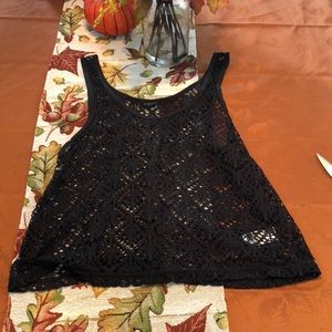 Size S see through mesh top from Aeropostale!
